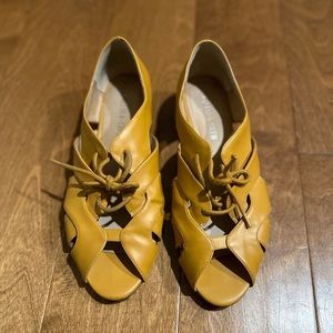 ModCloth tie front sandals